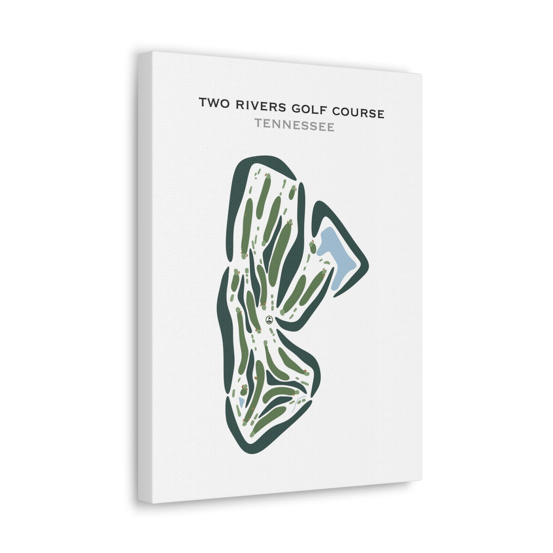 Two Rivers Golf Course, Tennessee - Printed Golf Courses