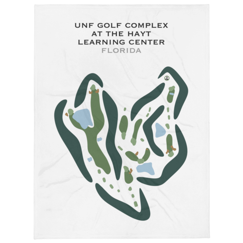 UNF Golf Complex at the Hayt Learning Center, Florida - Printed Golf Courses