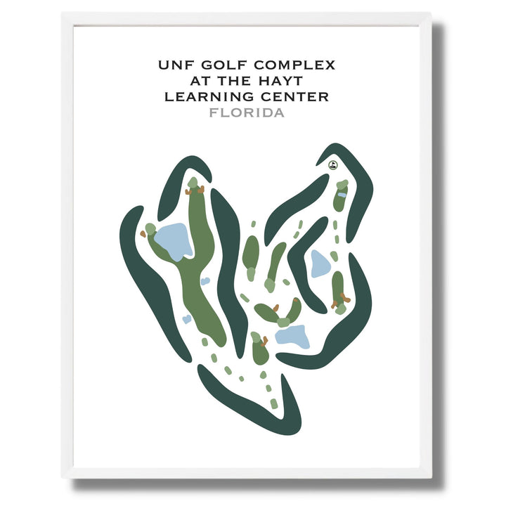 UNF Golf Complex at the Hayt Learning Center, Florida - Printed Golf Courses