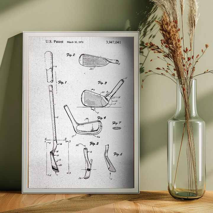 US Flat Stick - Golf Patent