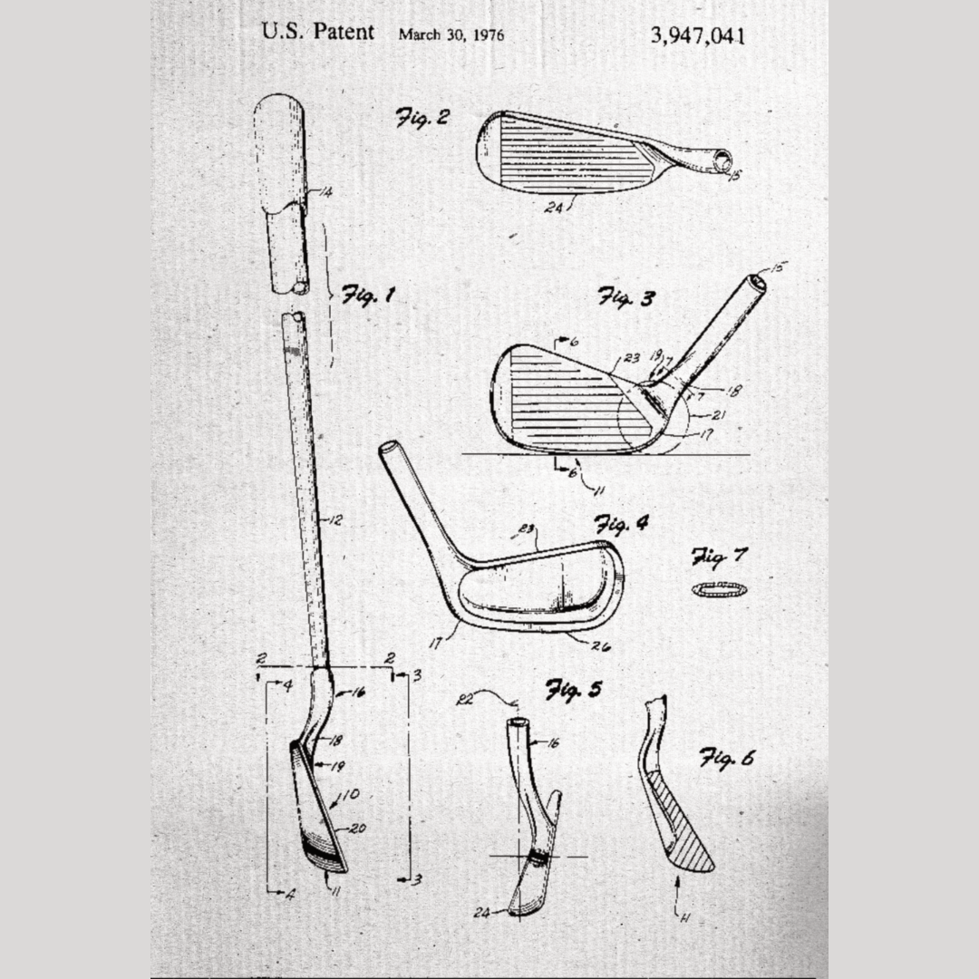 US Flat Stick - Golf Patent