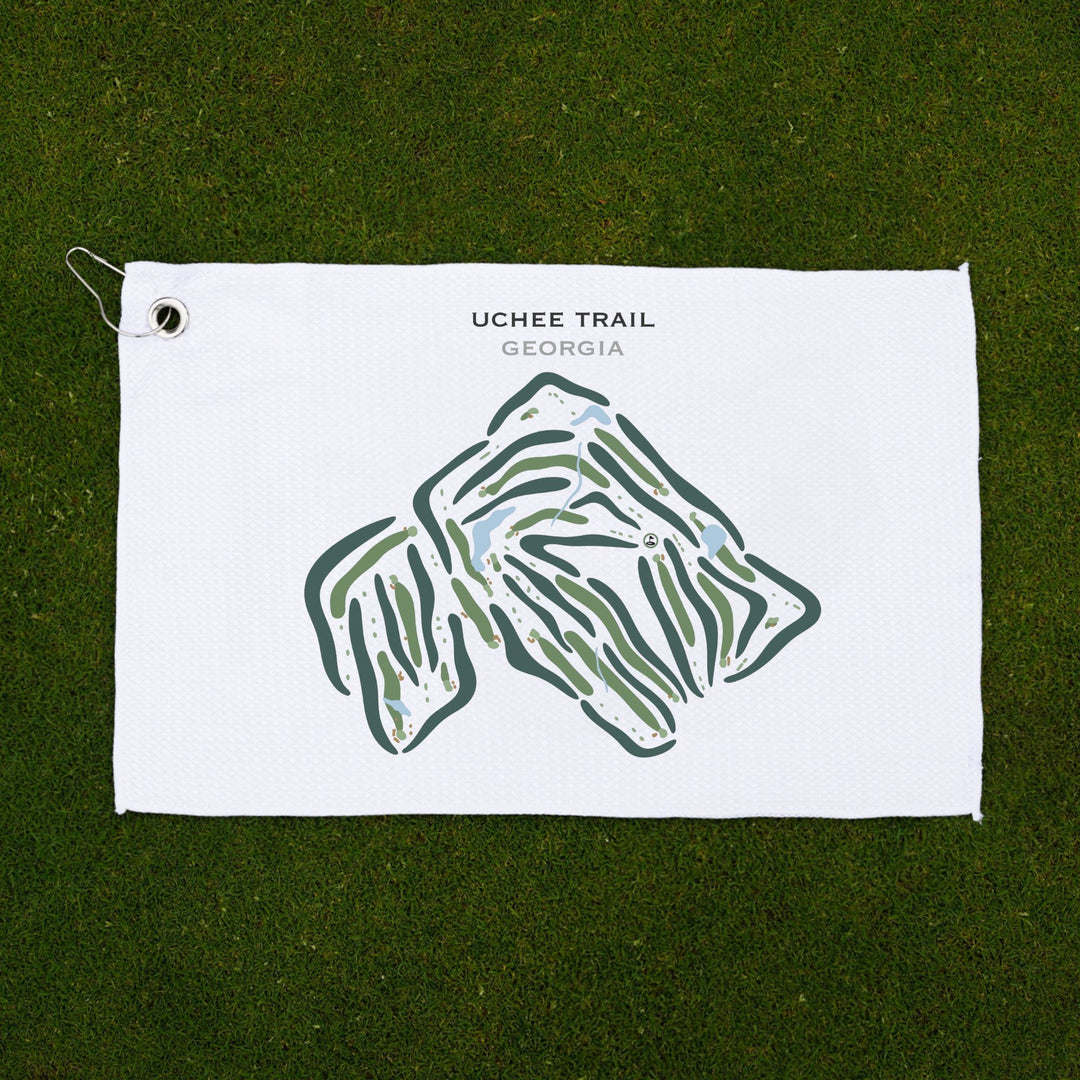 Uchee Trail Country Club, Georgia - Printed Golf Courses