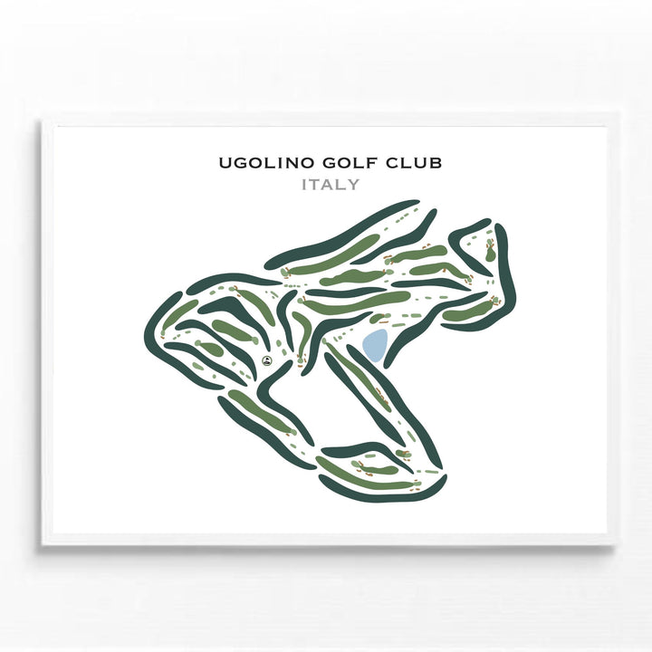 Ugolino Golf Club, Italy - Printed Golf Courses