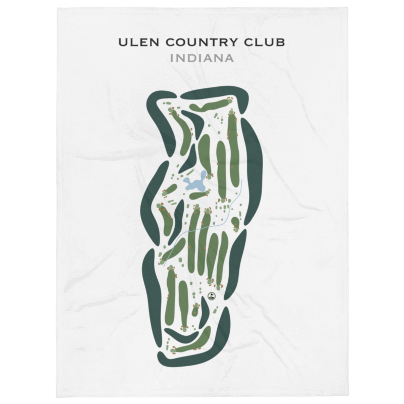 Ulen Country Club, Indiana - Printed Golf Courses