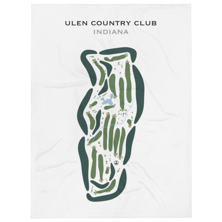 Ulen Country Club, Indiana - Printed Golf Courses