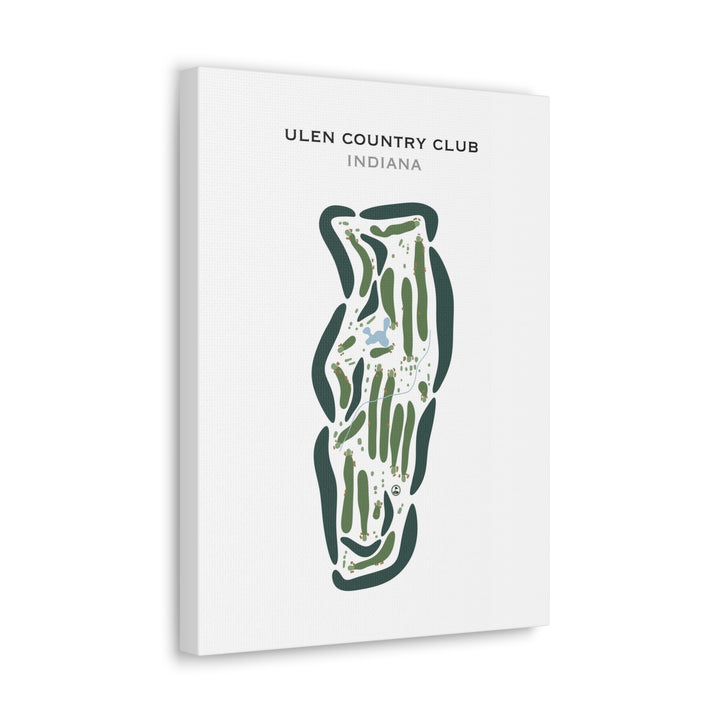 Ulen Country Club, Indiana - Printed Golf Courses