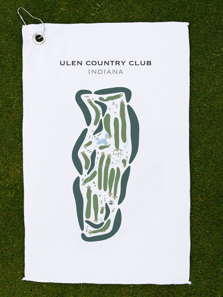 Ulen Country Club, Indiana - Printed Golf Courses