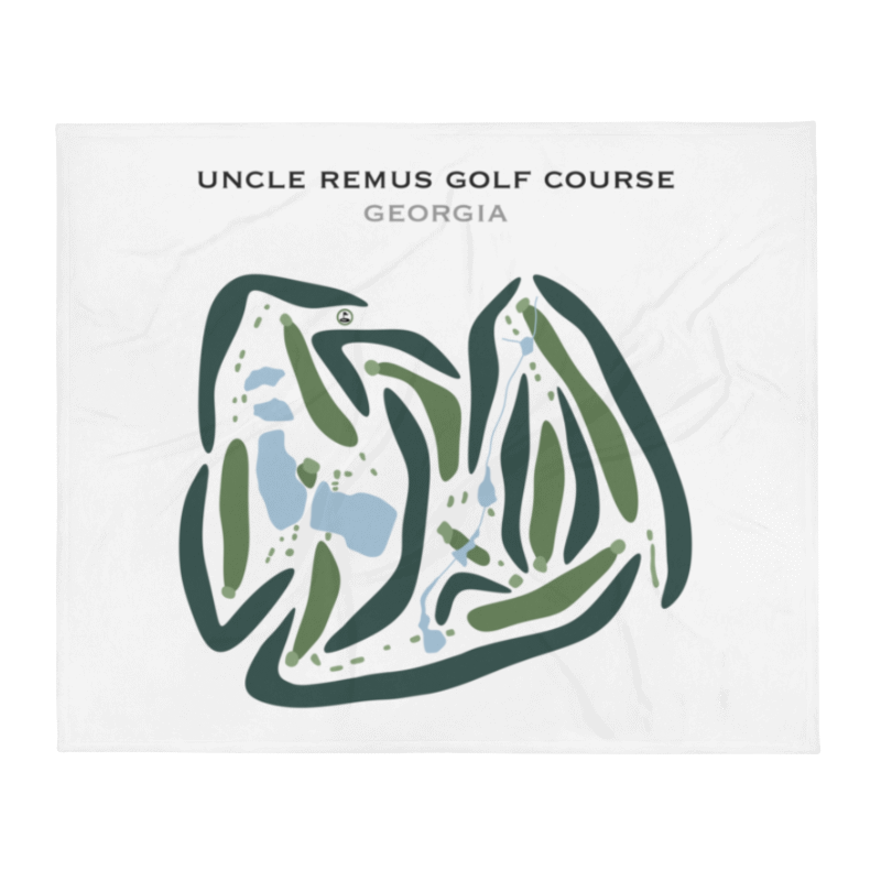 Uncle Remus Golf Course, Georgia - Printed Golf Courses