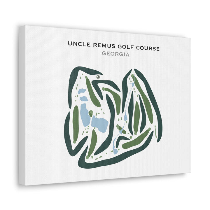 Uncle Remus Golf Course, Georgia - Printed Golf Courses