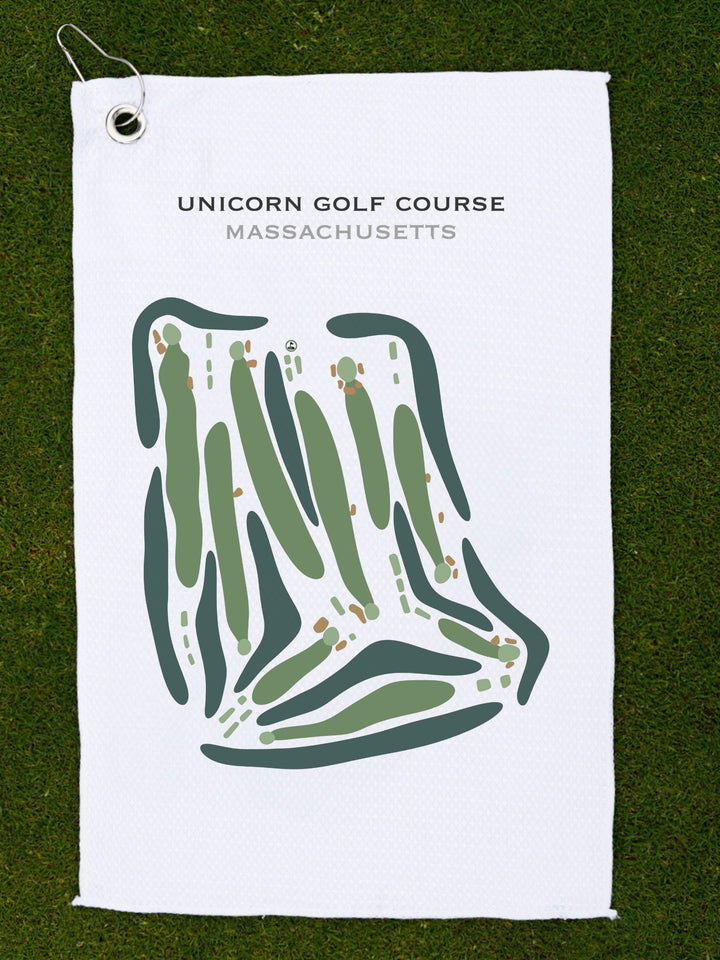 Unicorn Golf Course, Massachusetts - Printed Golf Course