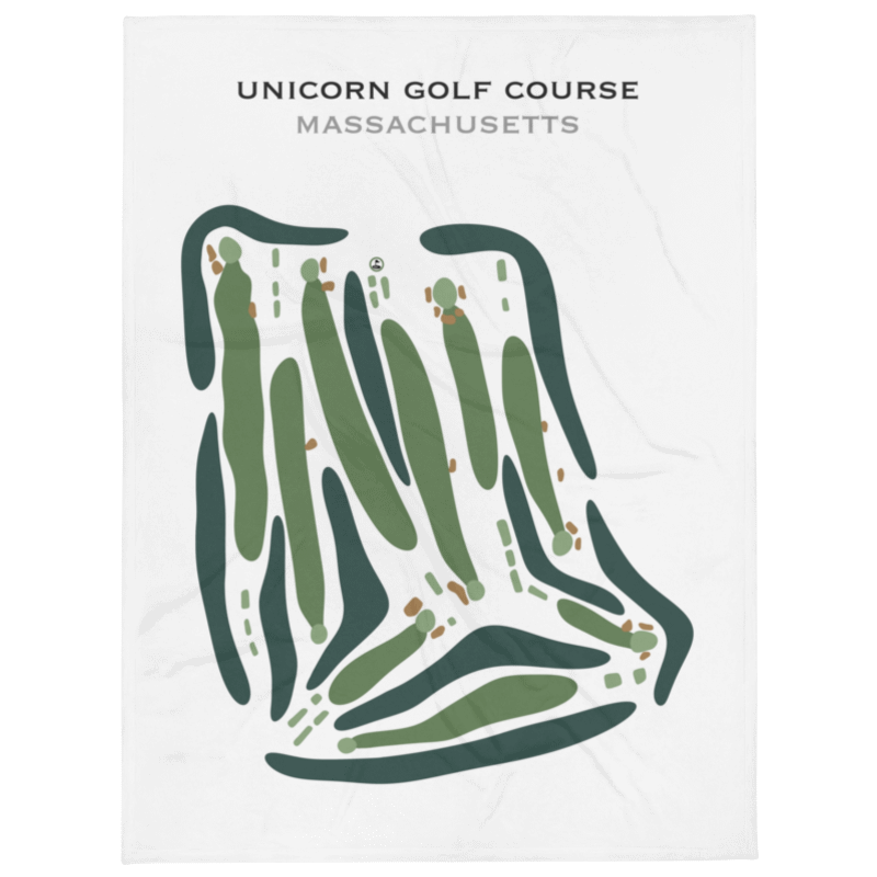 Unicorn Golf Course, Massachusetts - Printed Golf Course