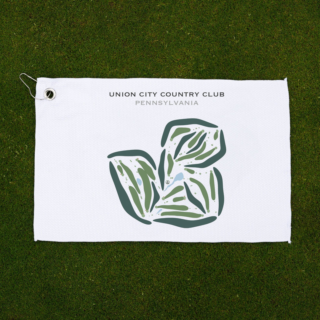 Union City Country Club, Pennsylvania - Printed Golf Courses