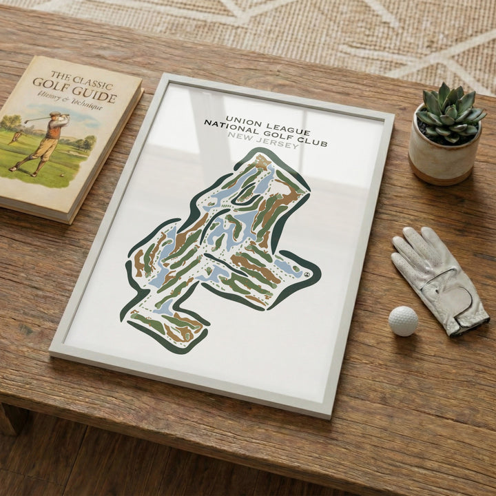 Union League National Golf Club, New Jersey - Printed Golf Courses