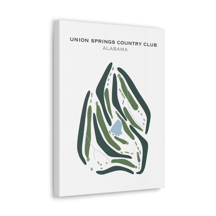 Union Springs Country Club, Alabama - Printed Golf Courses