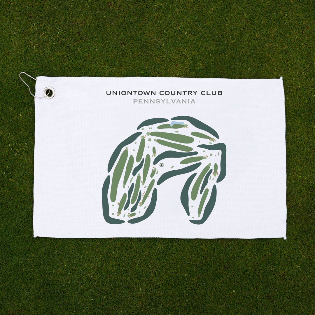 Uniontown Country Club, Pennsylvania - Printed Golf Courses