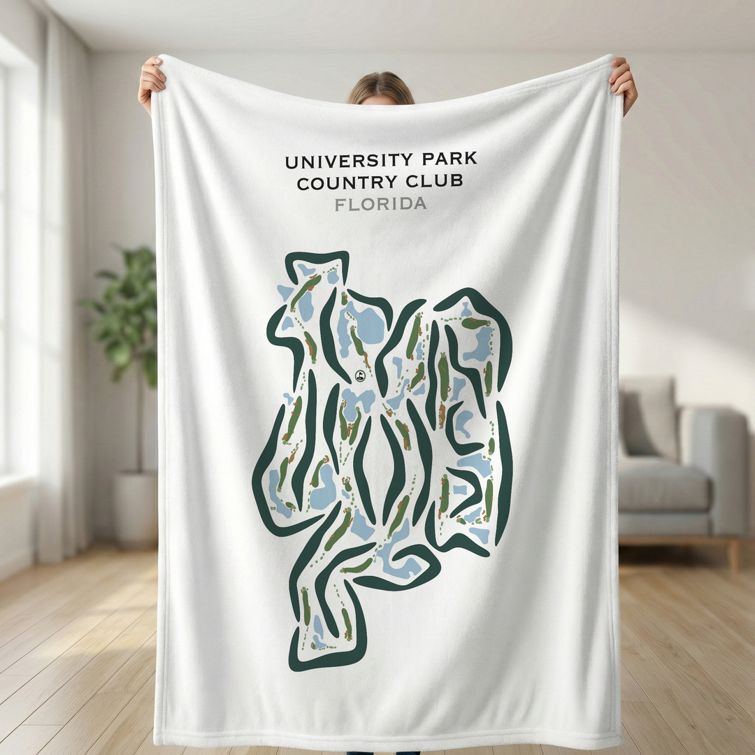 University Park Country Club, Florida - Printed Golf Courses