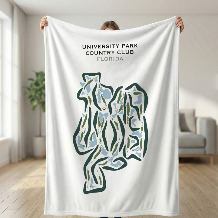 University Park Country Club, Florida - Printed Golf Courses