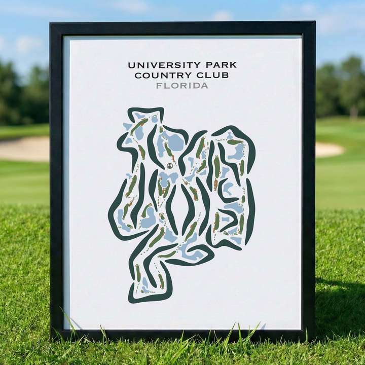 University Park Country Club, Florida - Printed Golf Courses