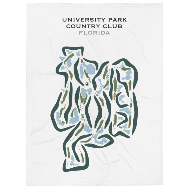 University Park Country Club, Florida - Printed Golf Courses