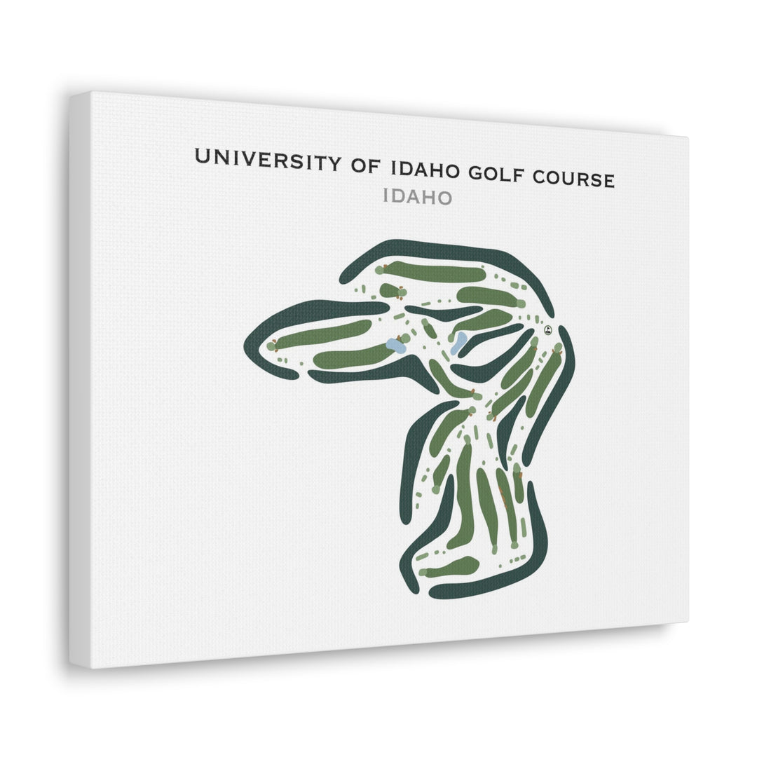 University of Idaho Golf Course, Idaho - Printed Golf Courses