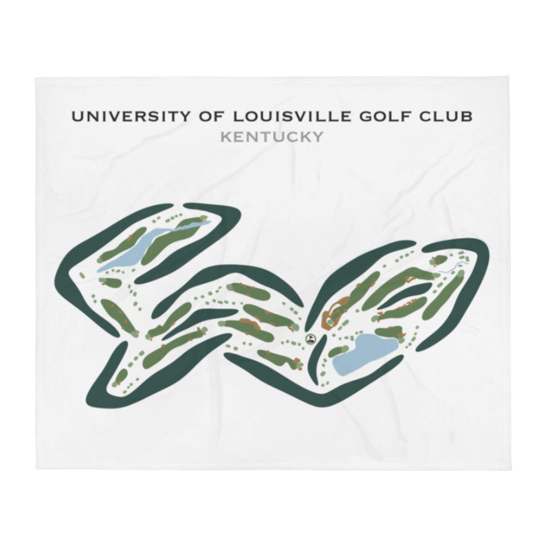 University of Louisville Golf Club, Kentucky - Printed Golf Courses