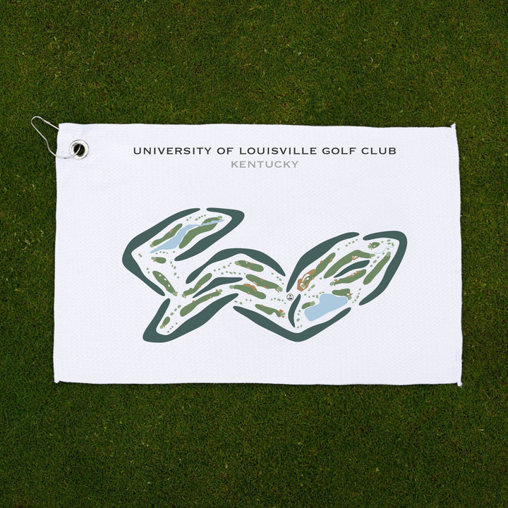 University of Louisville Golf Club, Kentucky - Printed Golf Courses