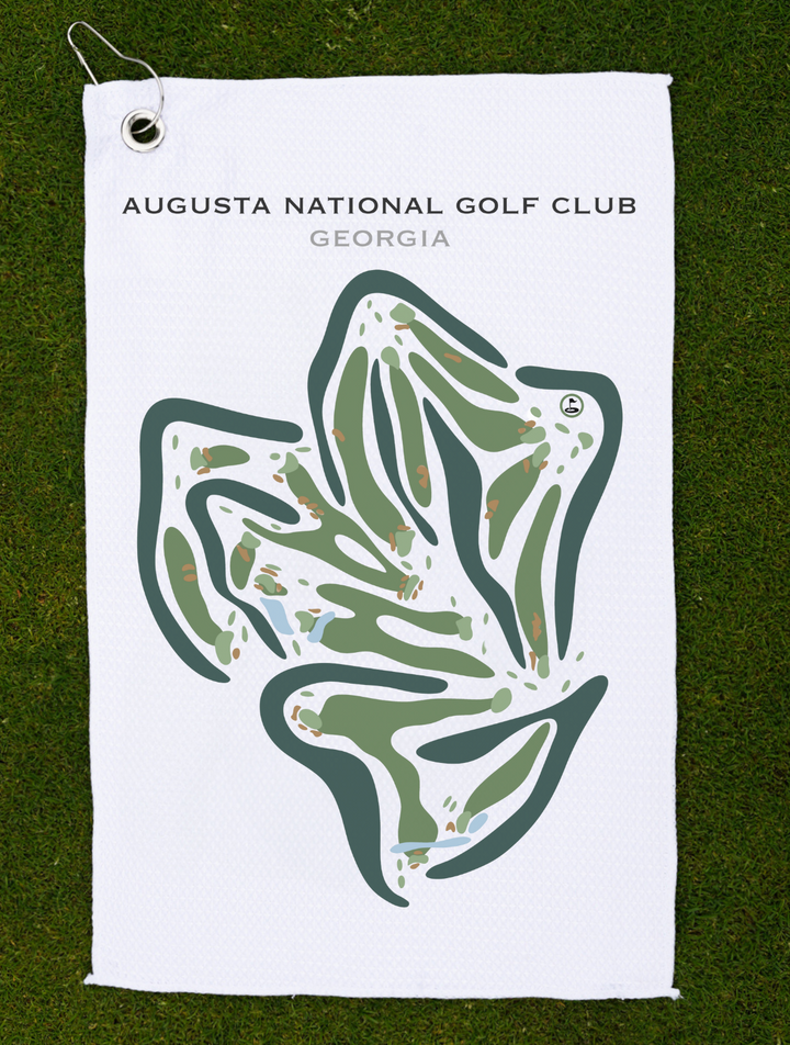 Augusta National Golf Club, Georgia - Printed Golf Courses