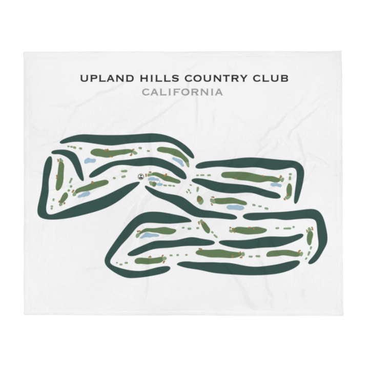 Upland Hills Country Club, California - Printed Golf Courses