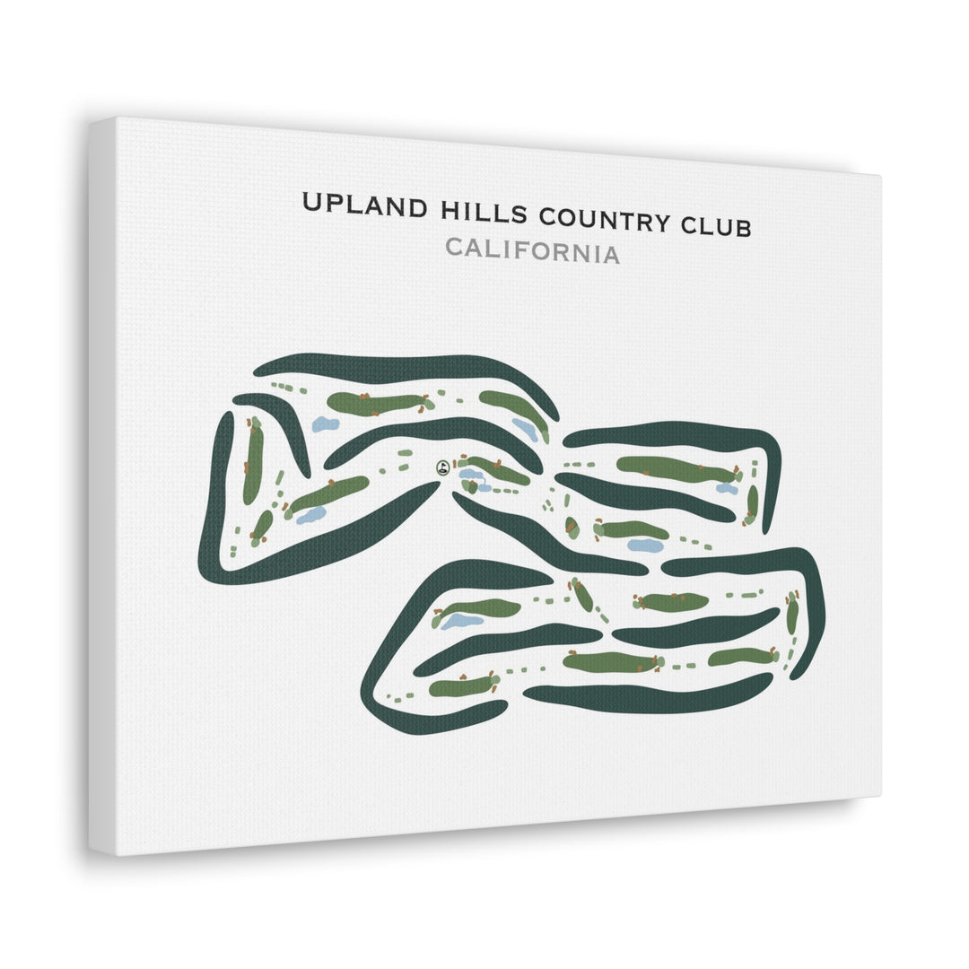 Upland Hills Country Club, California - Printed Golf Courses