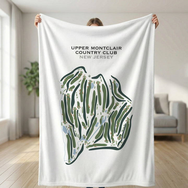 Upper Montclair Country Club, New Jersey - Printed Golf Courses