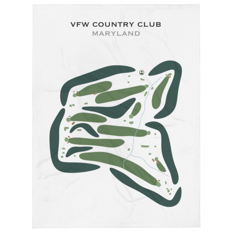 VFW Country Club, Maryland - Printed Golf Courses