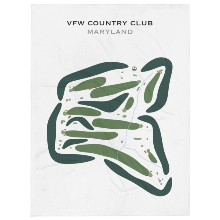 VFW Country Club, Maryland - Printed Golf Courses