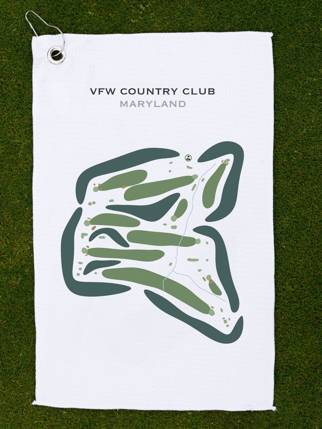 VFW Country Club, Maryland - Printed Golf Courses