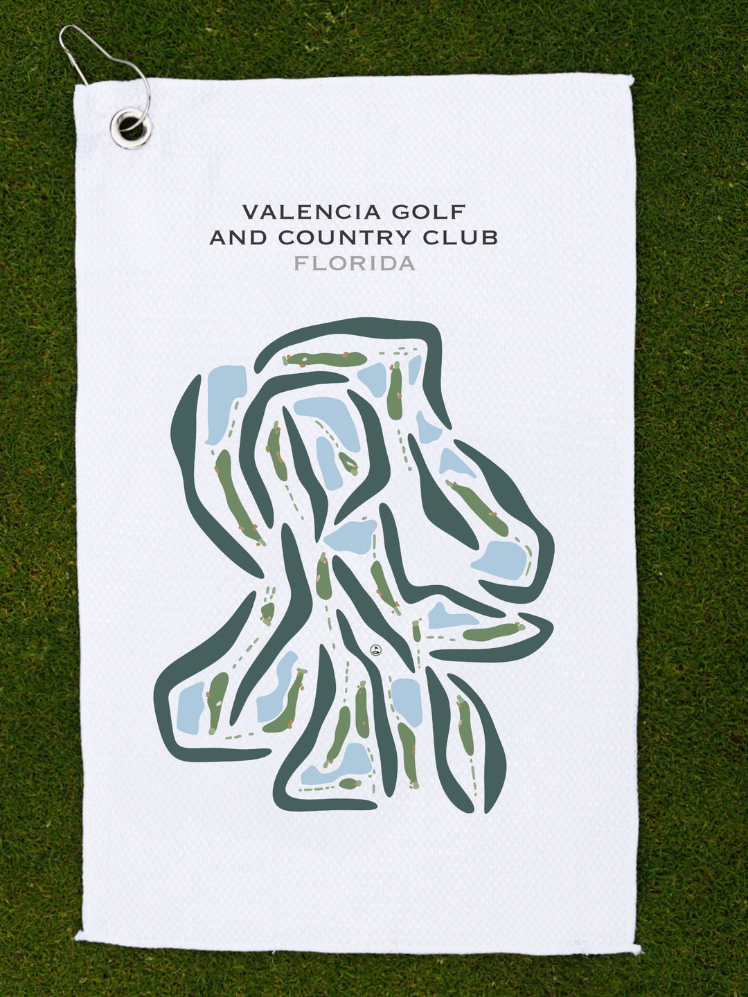 Valencia Golf & Country Club, Florida - Printed Golf Courses