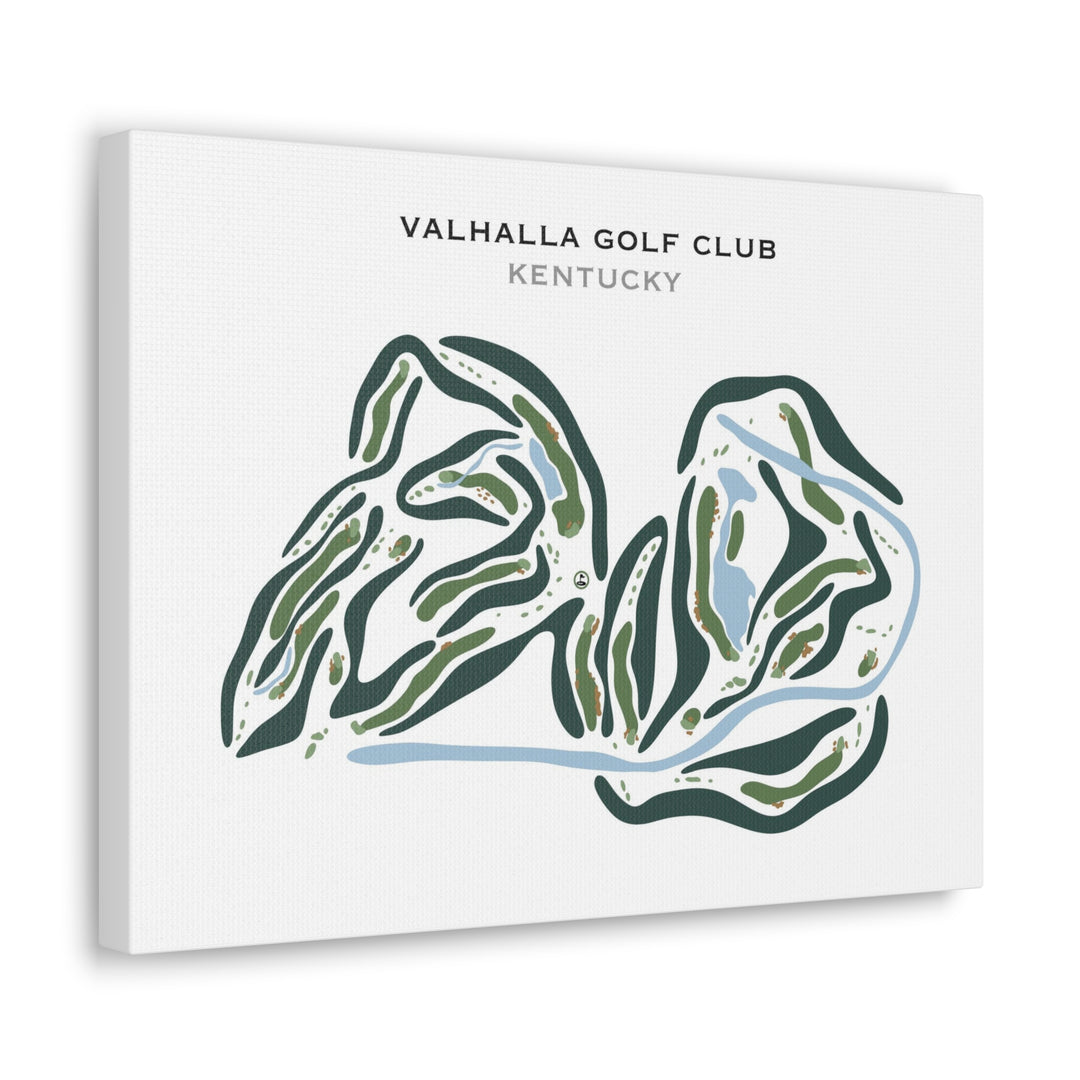 Valhalla Golf Club, Louisville, Kentucky - Printed Golf Courses - Golf  Course Prints