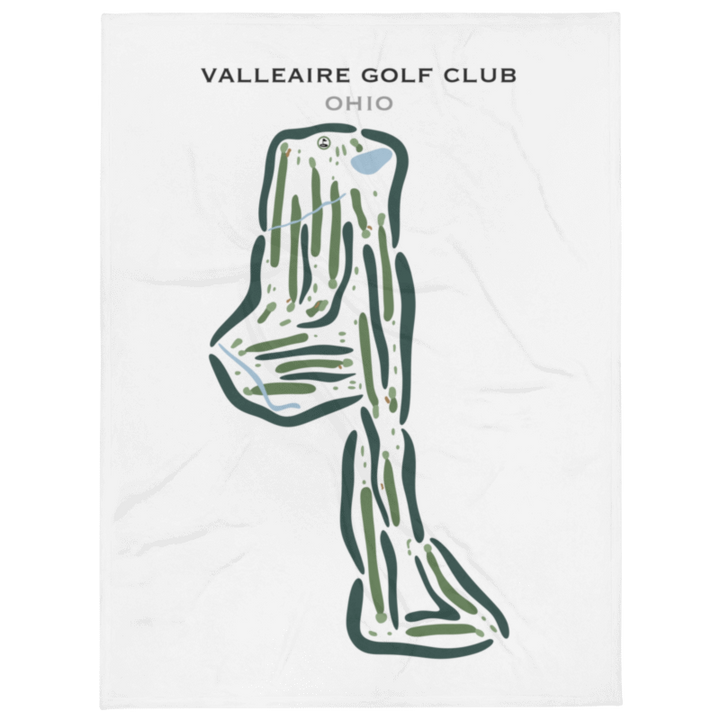 Valleaire Golf Club, Ohio - Printed Golf Courses