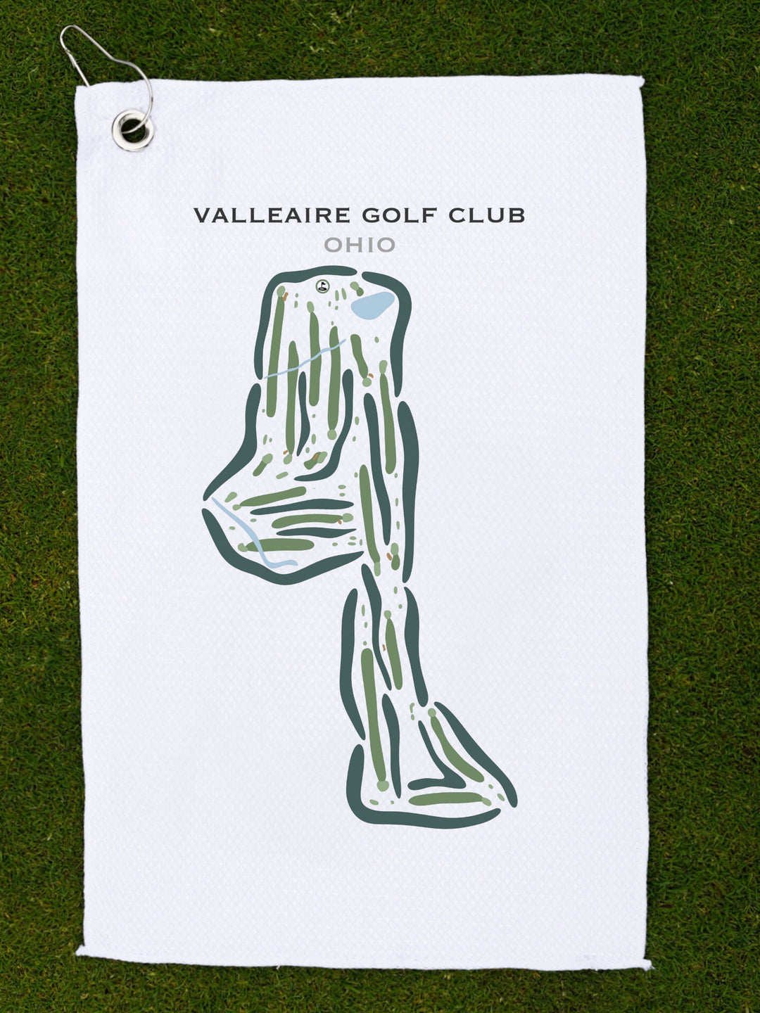 Valleaire Golf Club, Ohio - Printed Golf Courses