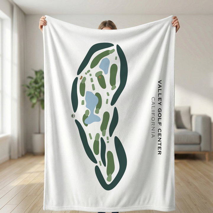 Valley Golf Center, California - Printed Golf Courses