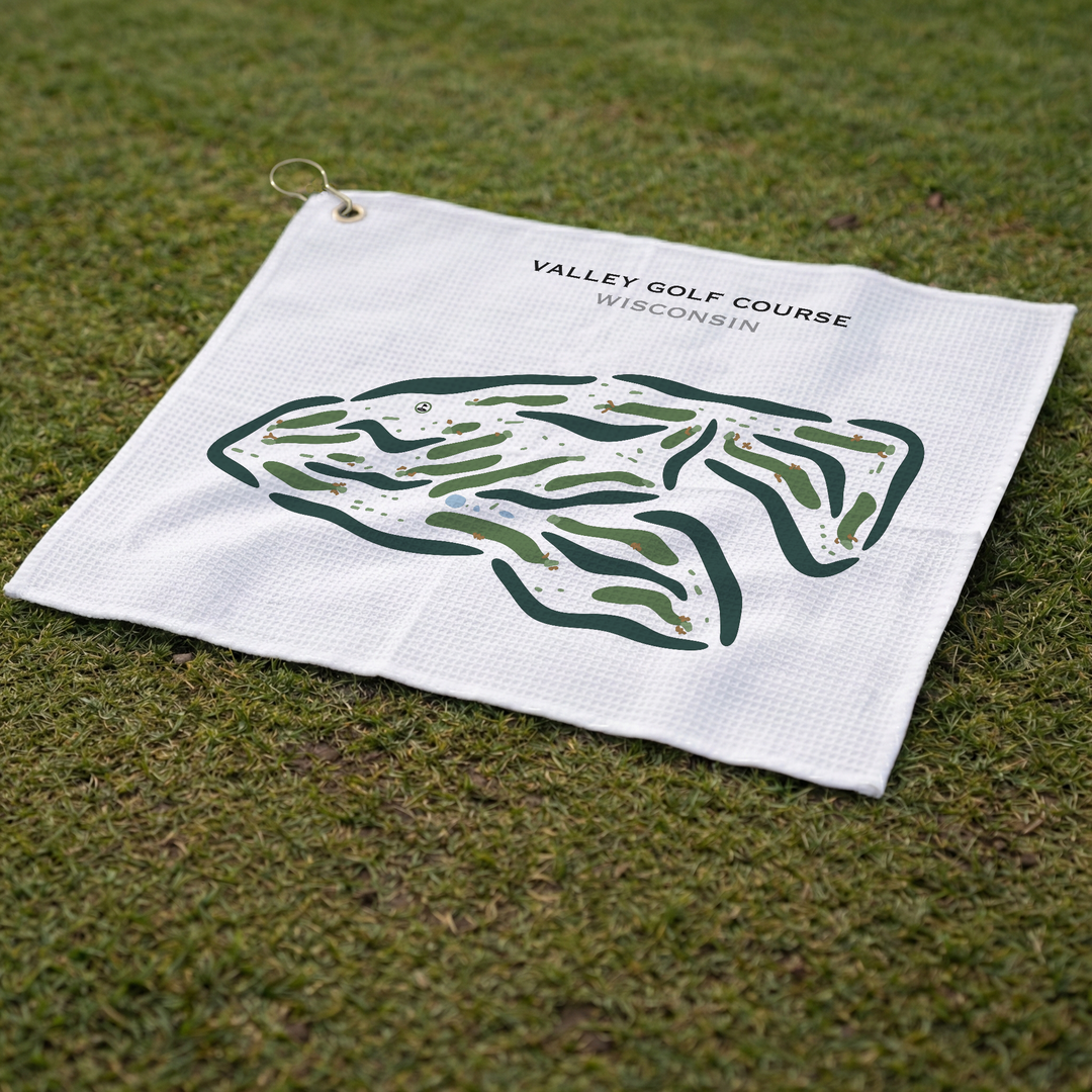 Valley Golf Course, Wisconsin - Printed Golf Courses