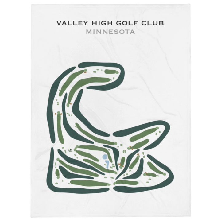 Valley High Golf Club, Minnesota - Printed Golf Courses