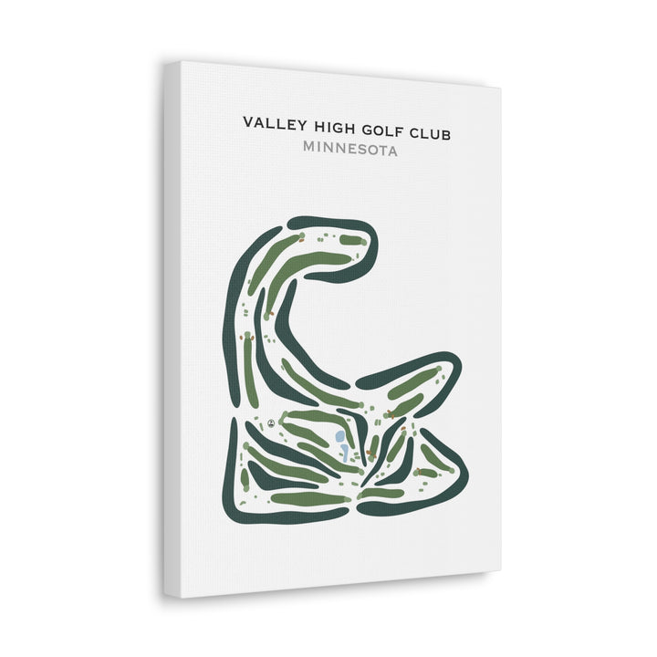 Valley High Golf Club, Minnesota - Printed Golf Courses