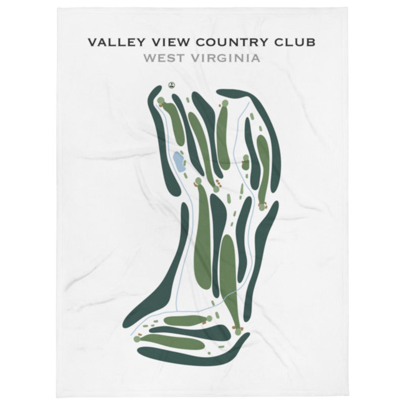 View Valley Country Club, West Virginia - Printed Golf Course