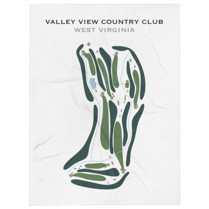 View Valley Country Club, West Virginia - Printed Golf Course