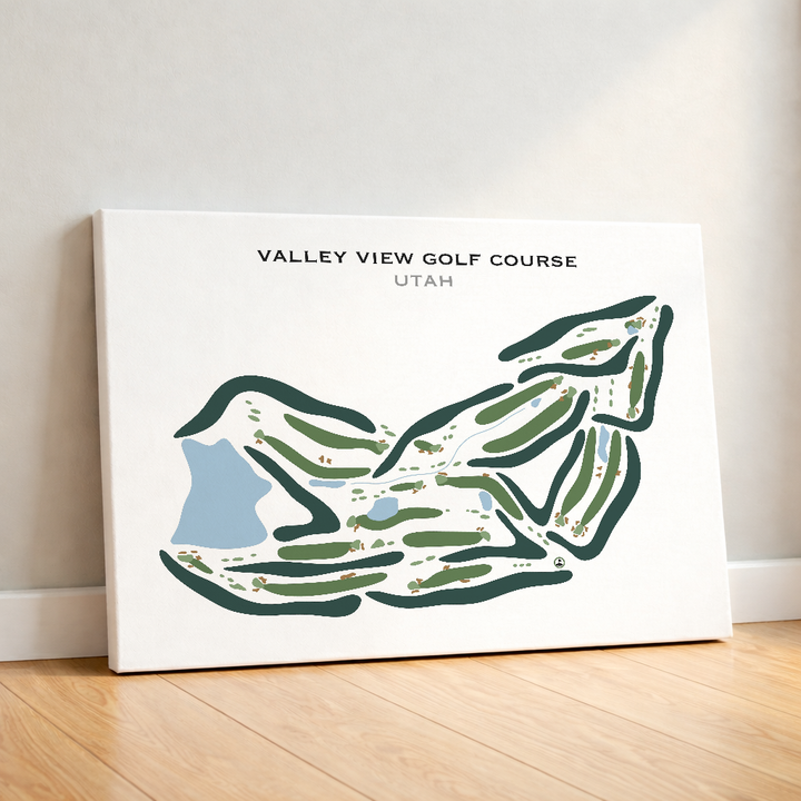 Valley View Golf Course, Layton Utah - Printed Golf Courses