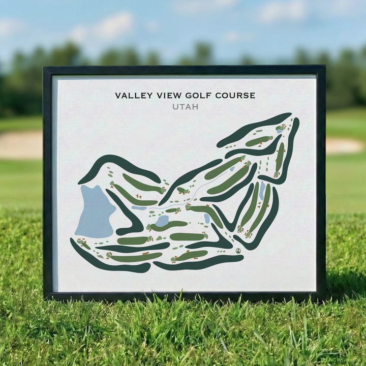 Valley View Golf Course, Layton Utah - Printed Golf Courses