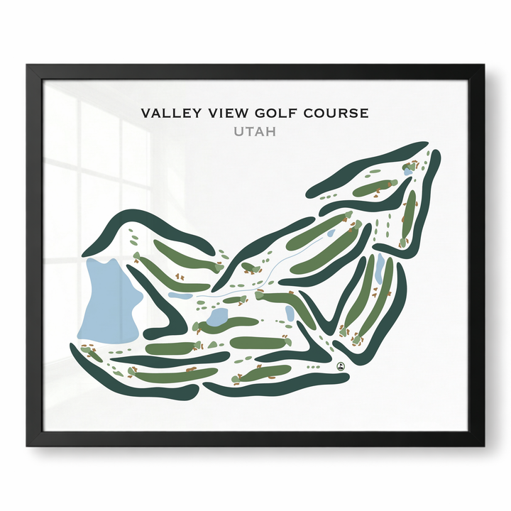 Valley View Golf Course, Layton Utah - Printed Golf Courses
