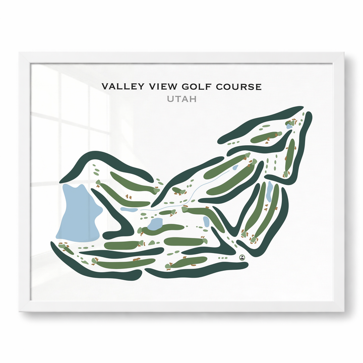 Valley View Golf Course, Layton Utah - Printed Golf Courses
