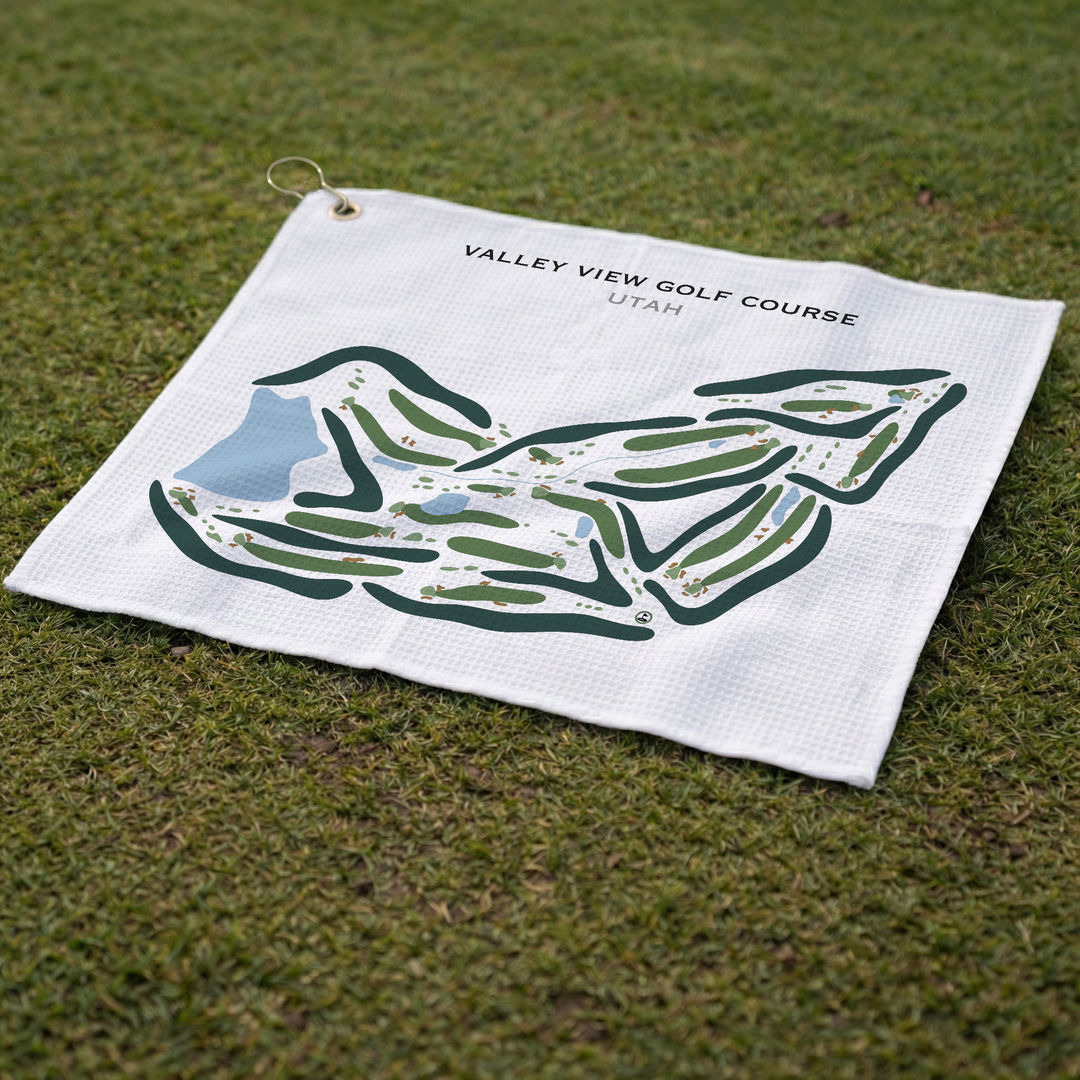 Valley View Golf Course, Layton Utah - Printed Golf Courses