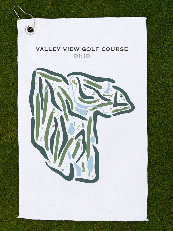 Valley View Golf Course, Ohio - Printed Golf Courses