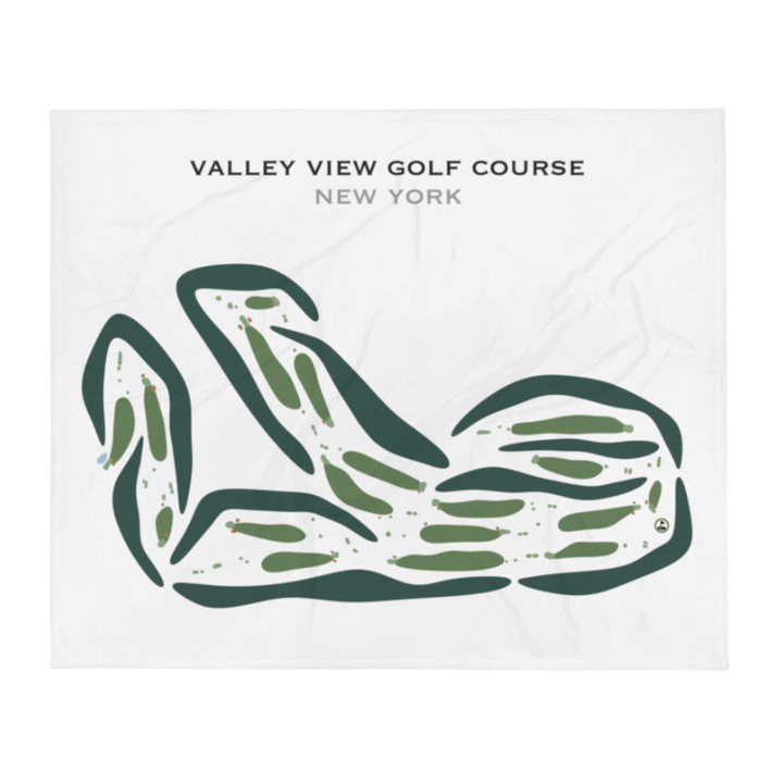 Valley View Golf Course, New York - Printed Golf Courses